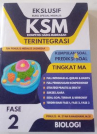 Image of Buku Spesial Medalis KSM Biologi MA Fase 2