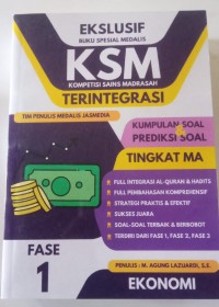 Image of Buku Spesial Medalis KSM  MA Ekonomi  Fase 1