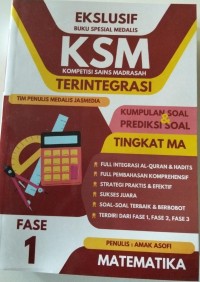 Image of Buku Spesial Medalis KSM MA Matematika Fase 1