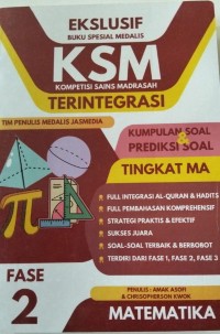 Image of Buku Spesial Medalis KSM MA Matematika Fase 2