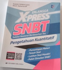 Image of Erlangga X-Press SNBT Pengetahuan Kuantitatif