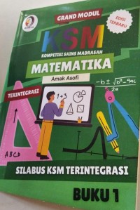 Image of Grand Modul KSM Matematika  Terintegrasi Buku 1