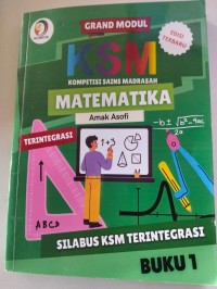 Image of Grand Modul KSM Matematika : Silabus KSM Terintegrasi Buku 1