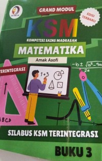 Image of Grand Modul KSM Matematika  TErintegrasi Buku 3