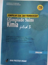 Image of Kumpulan Soal dan Pembahasan Olimpiade Sains Kimia Jilid 3