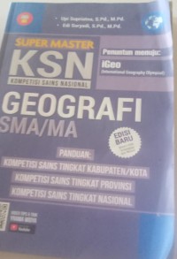 Image of Super Master KSN Geografi SMA/MA