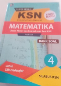 Image of Super Modul Bank Soal Matematika KSN SMA