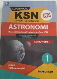 Image of Super Modul KSN SMA Astronomi 1