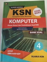 Image of Super Modul KSN SMA Bank Soal  Komputer