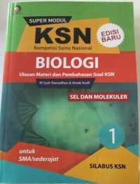 Image of Super Modul KSN SMA Biologi Sel Dan Molekuler