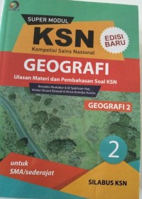 Image of Super  Modul KSN SMA Geografi 2