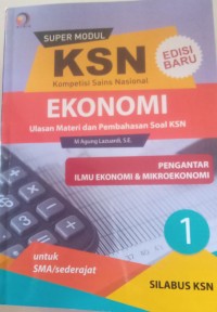 Image of Super Modul KSN SMA Pengantar Ilmu  Ekonomi Dan Mikroekonomi